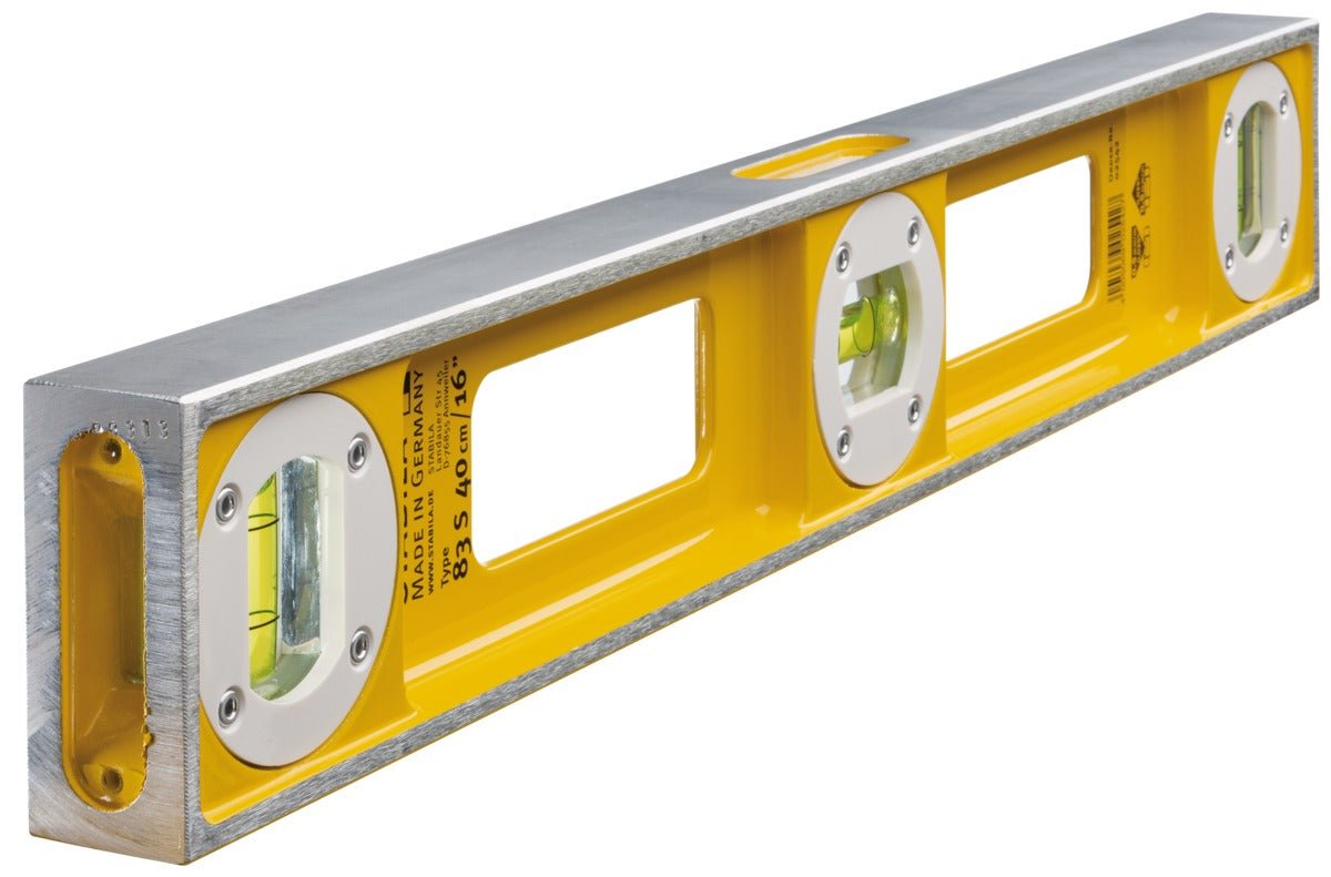 Stabila 025427 - Nivel de burbuja de 40 cm Serie 83S - Ferrotecnia