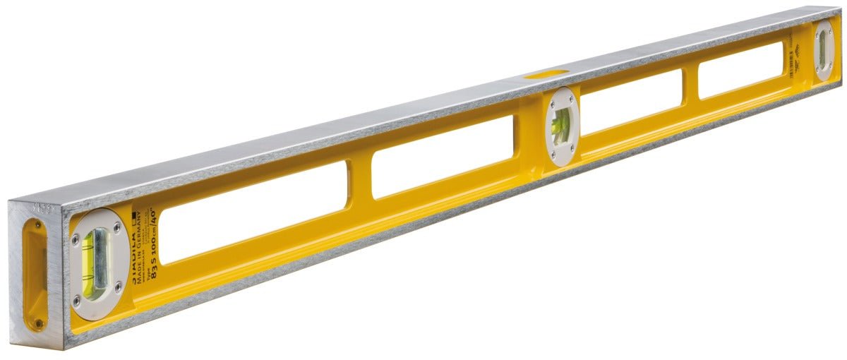 Stabila 025465 - Nivel de burbuja de 100 cm Serie 83S - Ferrotecnia