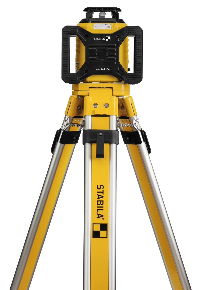 Stabila 192419 - Roto - láser Stabila SET LAR 160 (conjunto con trípode y barra de nivelación) - Ferrotecnia