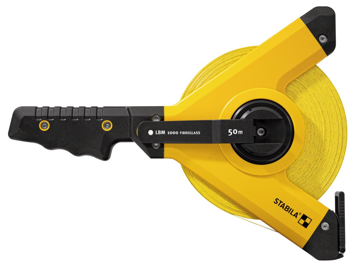 Stabila 196639 - Cinta métrica abierta Stabila Serie LBM1000 de 50 m. (cinta de fibra de vidrio) - Ferrotecnia