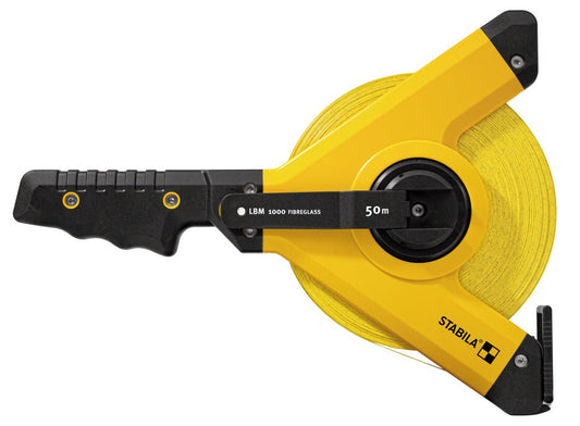 Stabila 196639 - Cinta métrica abierta Stabila Serie LBM1000 de 50 m. (cinta de fibra de vidrio) - Ferrotecnia