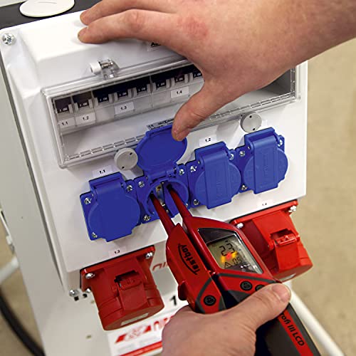 Testboy Profi III LCD - Comprobador de tensión bipolar Testboy con pantalla LCD - Ferrotecnia